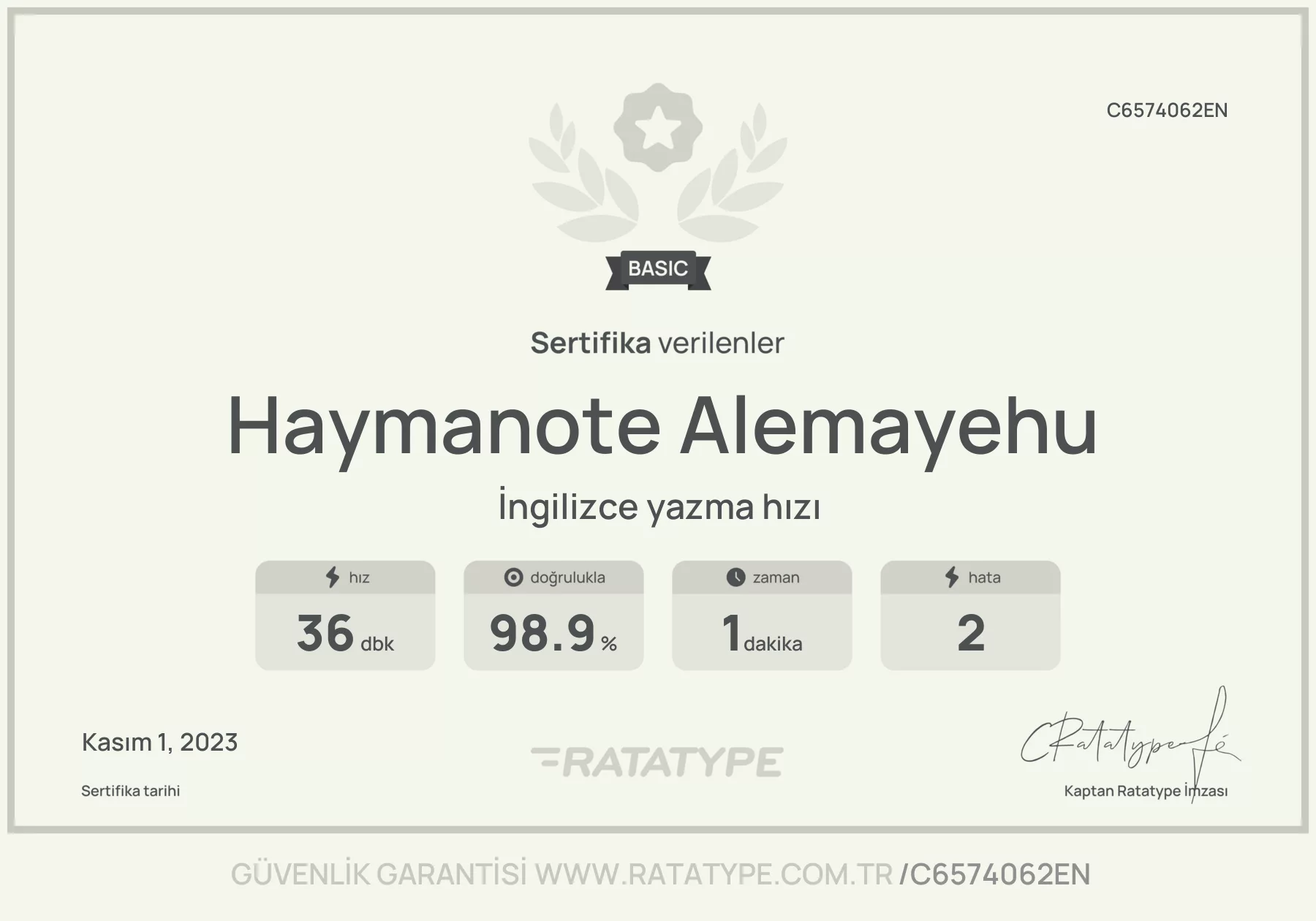 Geliştirin!