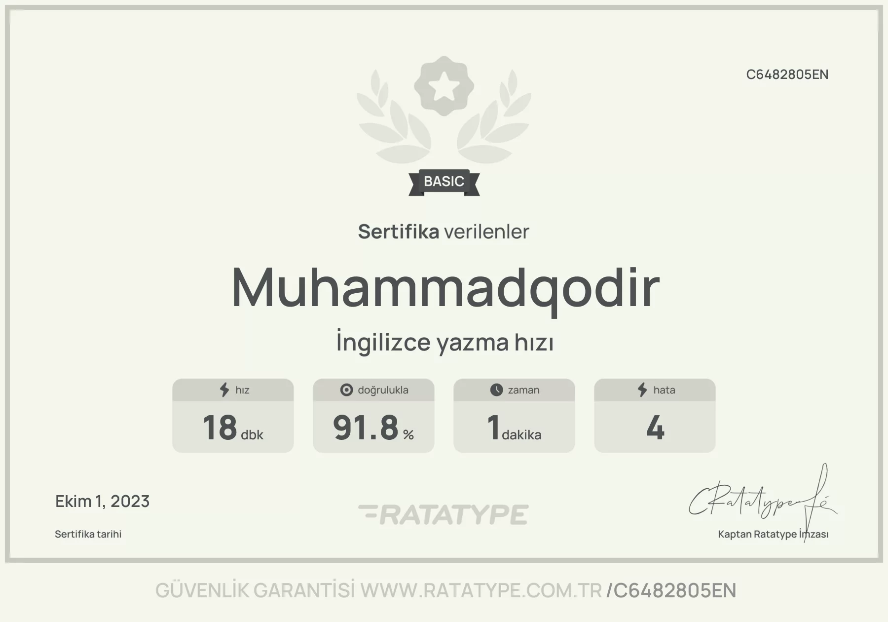 Geliştirin!